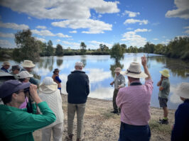 Landholders with conservation covenants meet to learn about wetland restoration {{brizy_dc_image_alt entityId=